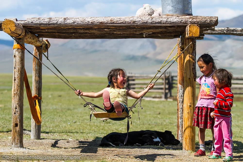 Nomadic Lifestyles Mongolian Kids