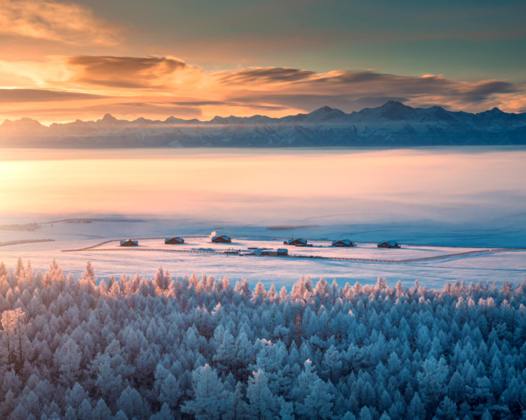 Mongolian Winter Landscape: Exploring the Enchanting Winter Wonderland