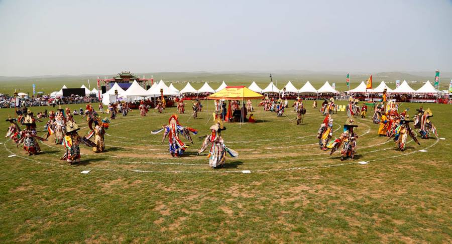 Mongolian Nomadic Show 
Danshig Naadam 
Tsam Dance